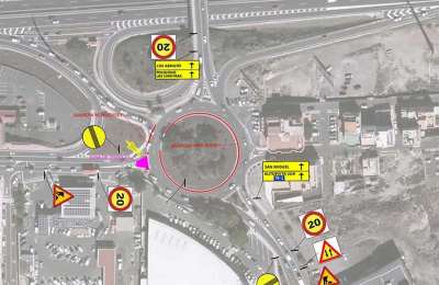More traffic changes in Tenerife south due to works in Las Chafiras